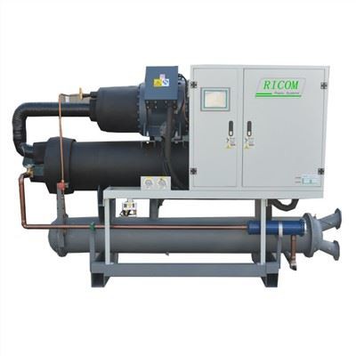 Vannkjølt skrue eller rullekjøler i rustfritt stål